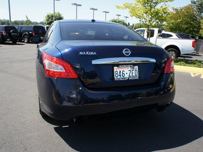 nissan maxima 2010 dk  blue sedan gasoline 6 cylinders front wheel drive automatic 98371