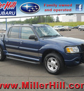 ford explorer sport trac 2004 dk  blue suv xlt flex fuel 6 cylinders 4 wheel drive automatic with overdrive 55811
