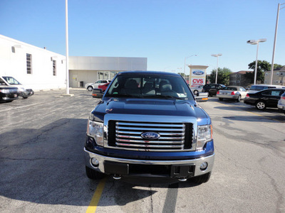 ford f 150 2011 dark blue pearl xlt 4x4 gasoline 6 cylinders 4 wheel drive automatic with overdrive 60546