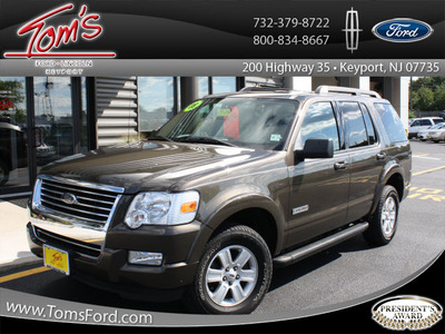 ford explorer 2008 gray suv xlt gasoline 6 cylinders 4 wheel drive automatic with overdrive 07735