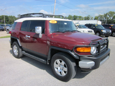 toyota fj cruiser 2008 dk  red suv 4x4 gasoline 6 cylinders 4 wheel drive automatic 62863