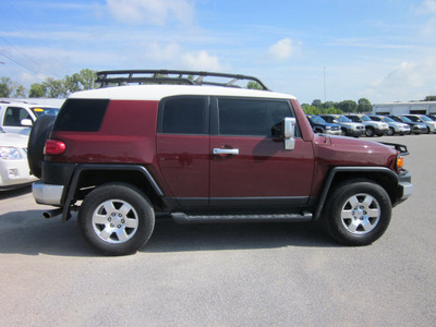 toyota fj cruiser 2008 dk  red suv 4x4 gasoline 6 cylinders 4 wheel drive automatic 62863