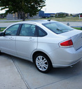 ford focus 2010 silver sedan sel gasoline 4 cylinders front wheel drive automatic with overdrive 76108