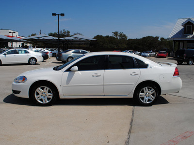 chevrolet impala 2007 white sedan lt gasoline 6 cylinders front wheel drive automatic 76087