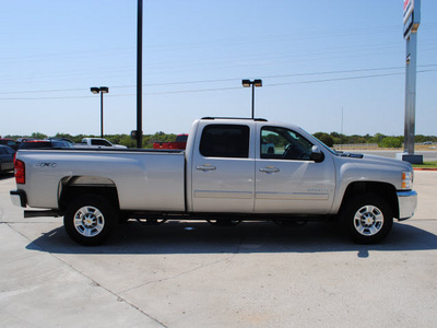 chevrolet silverado 3500hd 2007 silver ltz diesel 8 cylinders 4 wheel drive automatic 76087