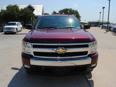 chevrolet silverado 1500 2008 maroon pickup truck lt gasoline 8 cylinders 2 wheel drive automatic 76087