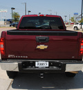 chevrolet silverado 1500 2008 maroon pickup truck lt gasoline 8 cylinders 2 wheel drive automatic 76087