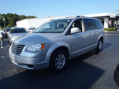 chrysler town and country 2010 silver van touring gasoline 6 cylinders front wheel drive automatic 28557