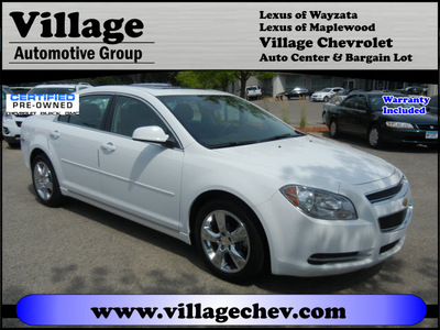 chevrolet malibu 2011 white sedan 2lt gasoline 4 cylinders front wheel drive automatic 55391