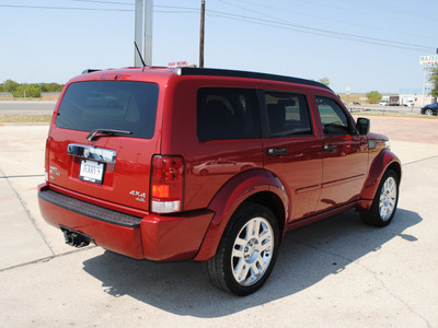 dodge nitro 2007 red suv r t gasoline 6 cylinders 4 wheel drive automatic 76087