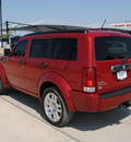 dodge nitro 2007 red suv r t gasoline 6 cylinders 4 wheel drive automatic 76087