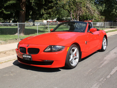 bmw z4 2006 red 3 0si gasoline 6 cylinders rear wheel drive 6 speed manual 80110