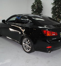 lexus is 250 2008 obsidian black sedan gasoline 6 cylinders rear wheel drive automatic 91731