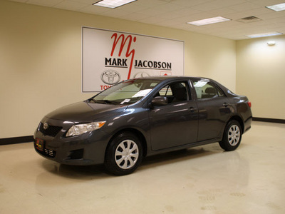 toyota corolla 2010 dk  gray sedan le gasoline 4 cylinders front wheel drive automatic 27707