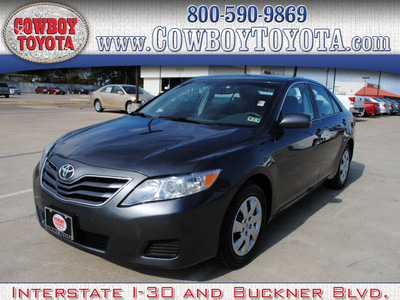 toyota camry 2008 gray sedan le gasoline 4 cylinders front wheel drive automatic 75228