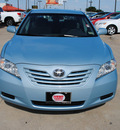 toyota camry 2009 blue sedan le gasoline 4 cylinders front wheel drive automatic 75228