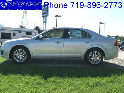 ford fusion 2010 brilliant silver sedan sel gasoline 4 cylinders front wheel drive automatic 80910