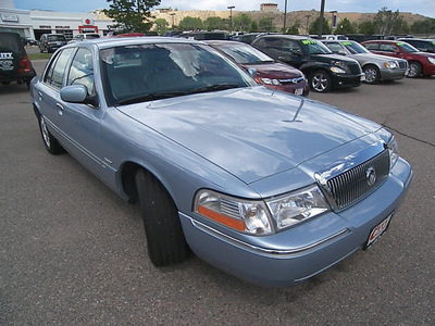 mercury grand marquis 2004 blue sedan ls gasoline 8 cylinders rear wheel drive automatic 81212