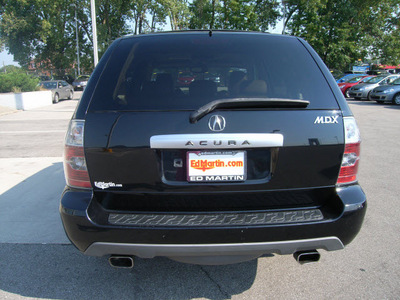 acura mdx 2005 black suv gasoline 6 cylinders all whee drive automatic 46219
