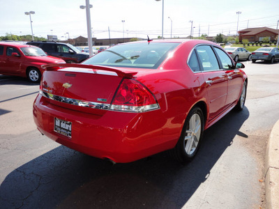 chevrolet impala 2010 red sedan ltz flex fuel 6 cylinders front wheel drive automatic 45036