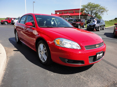 chevrolet impala 2010 red sedan ltz flex fuel 6 cylinders front wheel drive automatic 45036