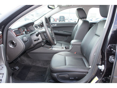 chevrolet impala 2012 black sedan ltz flex fuel 6 cylinders front wheel drive 4 spd auto elec cntlled o 77090