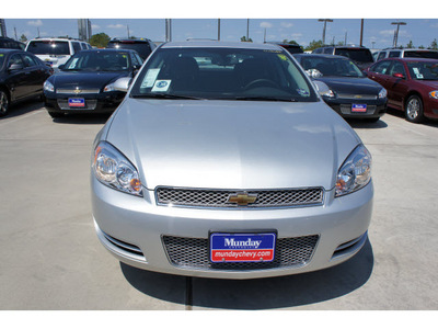 chevrolet impala 2012 silver sedan lt flex fuel 6 cylinders front wheel drive automatic 77090