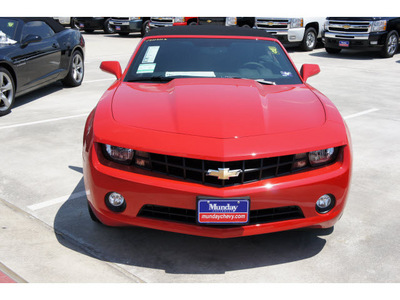 chevrolet camaro 2012 red lt gasoline 6 cylinders rear wheel drive 6 spd auto whls,19in 48  77090