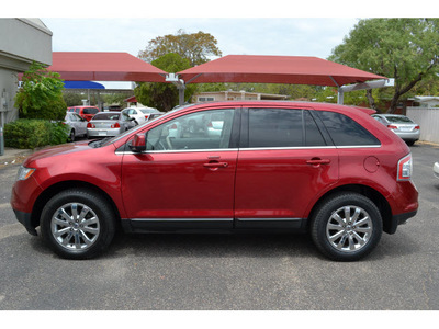 ford edge 2009 dk  red suv limited gasoline 6 cylinders front wheel drive automatic 76903