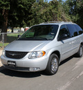 chrysler town and country 2002 silver van limited gasoline 6 cylinders all whee drive automatic 80110