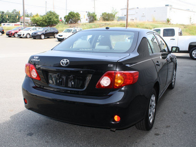 toyota corolla 2010 black sedan le gasoline 4 cylinders front wheel drive automatic 27215