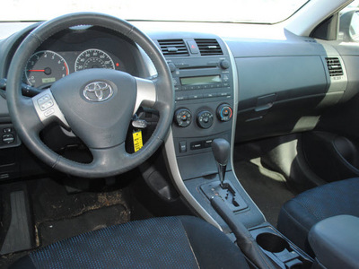 toyota corolla 2009 silver sedan s gasoline 4 cylinders front wheel drive automatic 75228