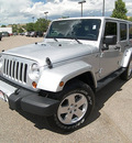 jeep wrangler unlimited 2011 silver suv sahara gasoline 6 cylinders 4 wheel drive automatic 81212
