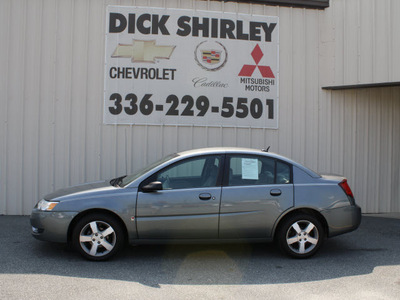 saturn ion 2006 gray sedan 3 gasoline 4 cylinders front wheel drive automatic 27215