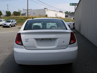 saturn ion 2007 white sedan 2 gasoline 4 cylinders front wheel drive automatic 27215