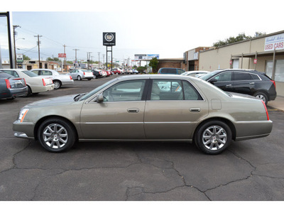 cadillac dts 2011 lt  brown sedan premium collection gasoline 8 cylinders front wheel drive automatic 76903