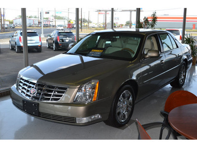 cadillac dts 2011 lt  brown sedan platinum collection gasoline 8 cylinders front wheel drive automatic 76903