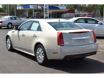 cadillac cts 2011 white sedan 3 0l luxury gasoline 6 cylinders rear wheel drive automatic 76903