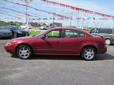 oldsmobile alero 2004 red sedan gls gasoline 6 cylinders front wheel drive automatic 46410