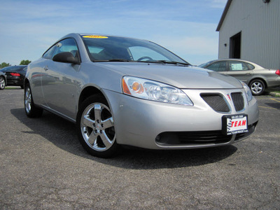 pontiac g6 2007 silver coupe gt gasoline 6 cylinders front wheel drive automatic 46410