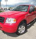 ford f 150 2006 red stx gasoline 8 cylinders 4 wheel drive automatic 81212
