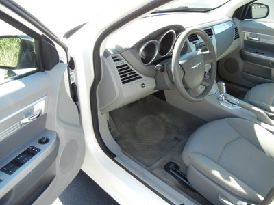 chrysler sebring 2007 white sedan touring gasoline 4 cylinders front wheel drive automatic 55448