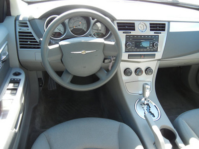chrysler sebring 2007 white sedan touring gasoline 4 cylinders front wheel drive automatic 55448