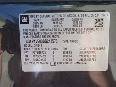 gmc sierra 1500 2011 dk  gray sle flex fuel 8 cylinders 2 wheel drive automatic 76108