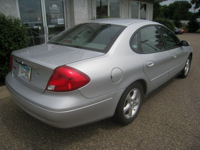 ford taurus 2001 silver sedan ses gasoline 6 cylinders front wheel drive automatic 55016