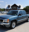 gmc sierra 1500 classic 2007 blue gasoline 8 cylinders rear wheel drive automatic 76087