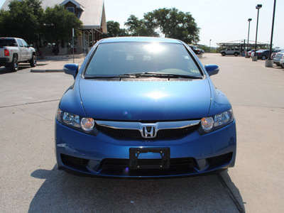 honda civic 2009 blue sedan hybrid hybrid 4 cylinders front wheel drive automatic 76087