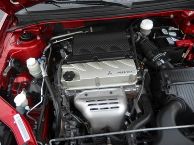 mitsubishi galant 2009 dk  red sedan gasoline 4 cylinders front wheel drive shiftable automatic 43228