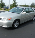 toyota camry 2004 silver sedan le gasoline 6 cylinders front wheel drive automatic with overdrive 55448