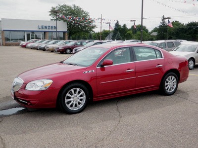 buick lucerne 2011 red sedan cx flex fuel 6 cylinders front wheel drive automatic 55318